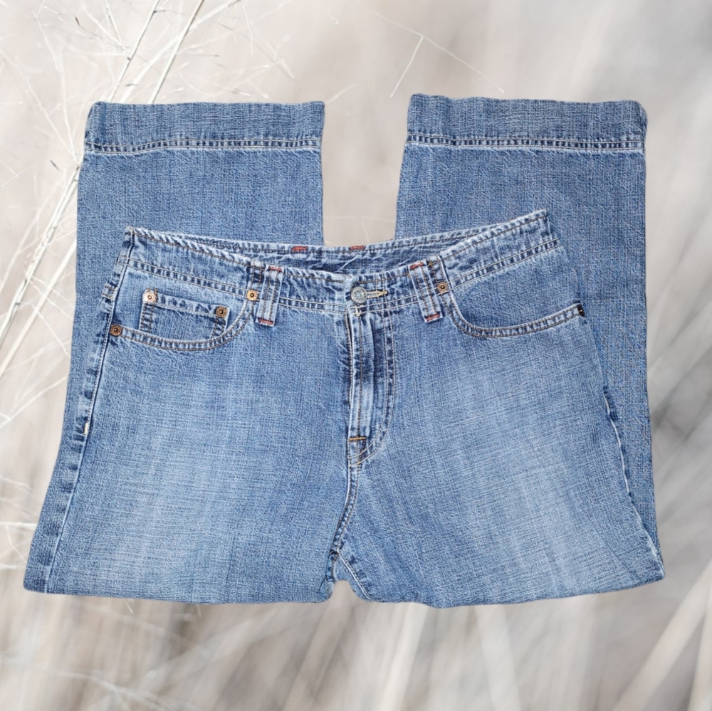 Lucky Brand Vintage Style Rancher Crop Sz 8 - Picture 3 of 10